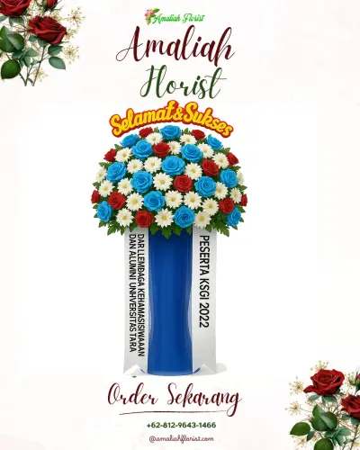 Standing Flower di Lamongan Kota